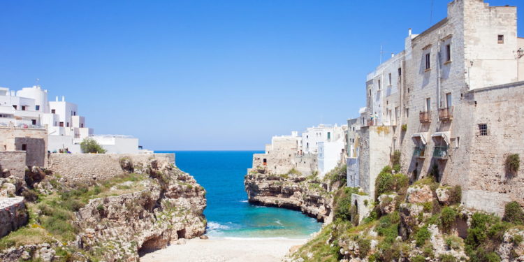 Il promontorio di Polignano a Mare