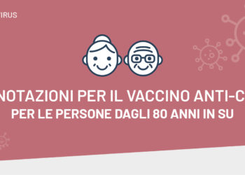 Regione Puglia: Vaccino anti-Covid: prenotazioni per le persone dagli 80 anni