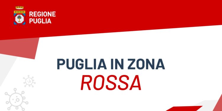 Puglia in zona rossa da lunedì 15 marzo: come comportarsi