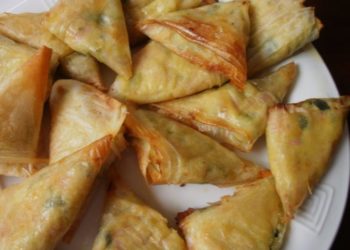 Triangoli al Tonno con Salsa