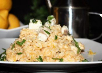 Risotto al filetto di cernia