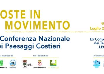 A Lecce la Prima Conferenza Nazionale dei Paesaggi Costieri