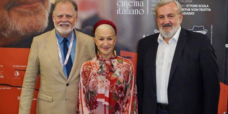 BIFEST, EMILIANO ALLA PREMIAZIONE DI HELEN MIRREN E TAYLOR HACKFORD