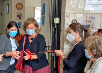 Ieri mattina l’assessora Bottalico all’inaugurazione del nuovo Centro sociale polivalente per anziani in viale della Repubblica