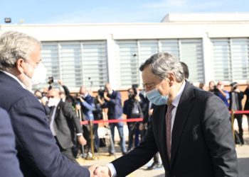 VISITA ALL’ITS CUCCOVILLO CON IL PRESIDENTE DRAGHI  EMILIANO: “STIAMO PROGRAMMANDO IL NOSTRO FUTURO E VOGLIAMO FARLO INSIEME AL GOVERNO”.