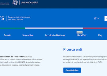 Registro Unico Nazionale del Terzo Settore, operativo dal 23 novembre 2021