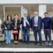 EMILIANO A STORNARELLA CON IL SINDACO COLIA PER LA CONSEGNA DEI NUOVI ALLOGGI DI EDILIZIA RESIDENZIALE PUBBLICA