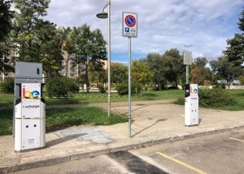 In città otto nuove colonnine per la ricarica elettrica dei veicoli