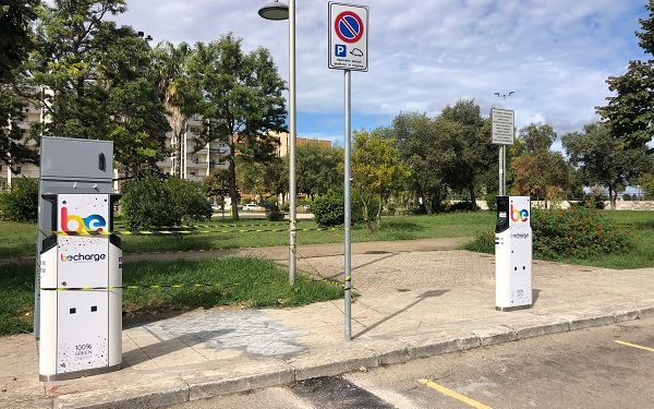 In città otto nuove colonnine per la ricarica elettrica dei veicoli