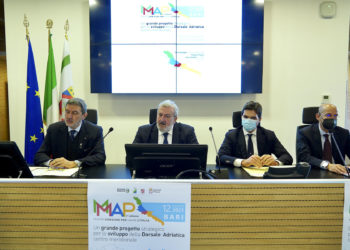 NUOVE DIREZIONI PER UNIRE L’ITALIA: A BARI I PRESIDENTI DI MARCHE, ABRUZZO, MOLISE E PUGLIA PER POTENZIARE I TRASPORTI SULLA DORSALE ADRIATICA