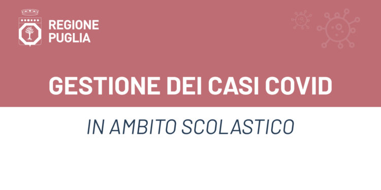 Nuove regole per la gestione dei casi positivi al Covid in ambito scolastico