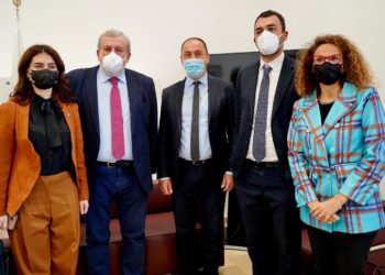 EMILIANO E DELLI NOCI RICEVONO IL MINISTRO DELLE INFRASTRUTTURE E L’AMBASCIATORE DEL KOSOVO: “RAFFORZARE I RAPPORTI DI COLLABORAZIONE TRA LA PUGLIA E IL PIÙ GIOVANE PAESE D’EUROPA”