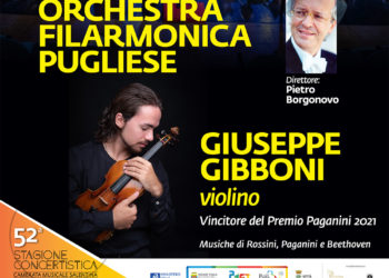 GIUSEPPE GIBBONI violino  ORCHESTRA FILARMONICA PUGLIESE