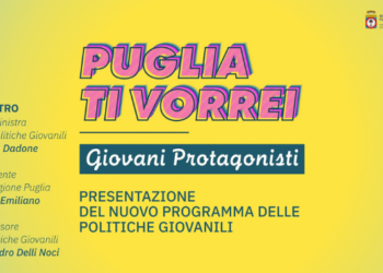 Puglia ti vorrei – Giovani protagonisti: presentazione del nuovo programma delle Politiche Giovanili