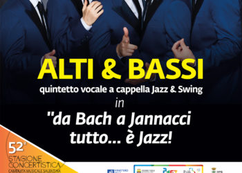 Martedì 26 Aprile, ore 20.45 – Alti & Bassi @ Teatro Apollo, Lecce