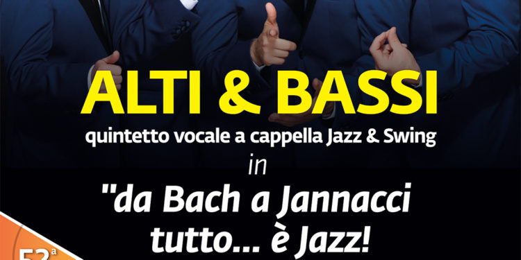 Martedì 26 Aprile, ore 20.45 – Alti & Bassi @ Teatro Apollo, Lecce