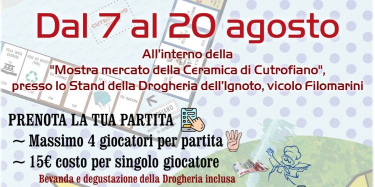 Cutrisiku e Cutropoli sono il frutto di un’idea lanciata dalla Drogheria dell’Ignoto