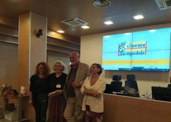 Il Nuovo Fantarca ha presentato “Cinema in ospedale”